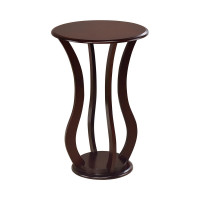Coaster Furniture 900934 Round Top Accent Table Cherry